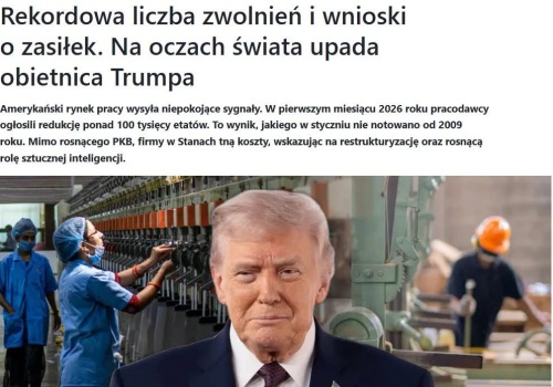 Zachód się kończy wraz z przyspieszoną chorobą jaka dotyka USA