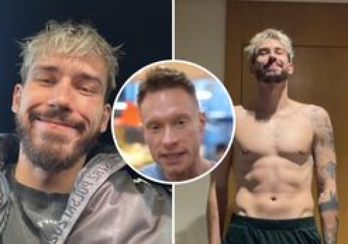 Tomasz Fornal już tak nie wygląda. Zrzucił kilka kilogramów. 