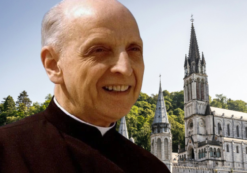 Pedro Arrupe w Lourdes