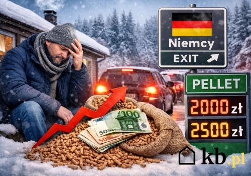 Coraz więcej Polaków jedzie po pellet do Niemiec i Czech. W Polsce jest prawie niedostępny