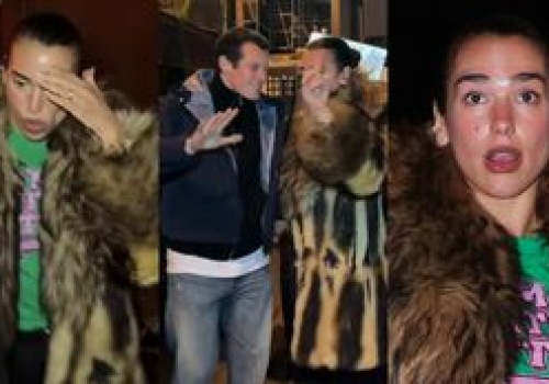 Wściekła Dua Lipa i jej narzeczony uciekają przed paparazzi i wdają się w pyskówkę: 
