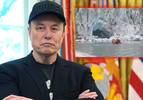 Musk chwalił się dotarciem na Antarktydę. Internauci twierdzą, że to 