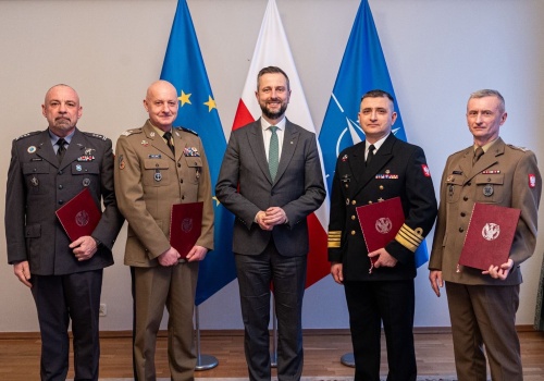 Nowe stanowiska służbowe dla czterech oficerów Wojska Polskiego