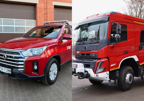 Dwa nowe samochody trafiły do JRG Gniezno