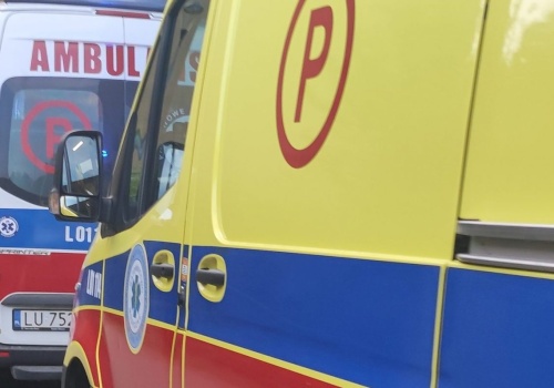 Wjechał w przechodzących po przejściu pieszych. Dwie kobiety zostały potrącone w Biłgoraju