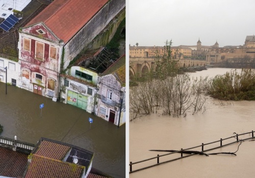 Ekstremalne warunki na zachodzie Europy. Trwają ewakuacje, odwołane zajęcia