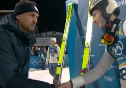 Szef Pucharu Świata nagle ruszył do Tomasiaka. Kamery wszystko uchwyciły