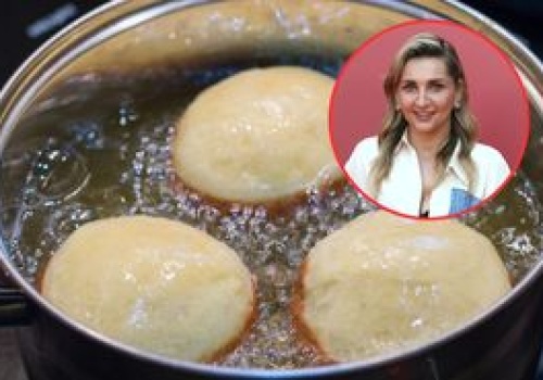Najlepsza temperatura do smażenia pączków według kucharki. Niedzielska obala też mit o popularnym dodatku