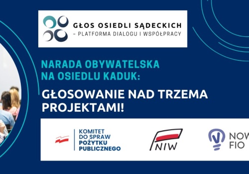Narada Obywatelska na Kaduku – trwa GŁOSOWANIE. 5 Kresowa i Orkana w centrum uwagi 