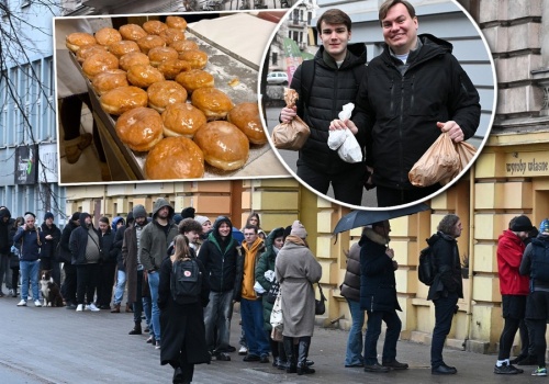 Tłusty czwartek. We Wrocławiu niektórzy stali po pączki półtorej godziny