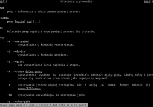 Porady Admina: pmap