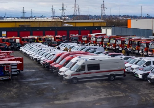 To był najdroższy plac w Polsce. Podkarpaccy strażacy z nowym sprzętem