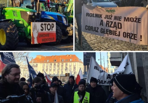 100 ciągników ruszy na Wrocław. „Drugi rok jedziemy na minusie”