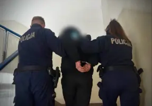 Policyjna obława pod Ostródą. Cupra na plaży i skradziona miedź w torbie