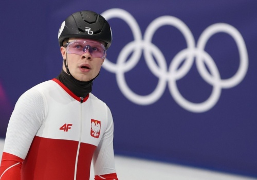 Michał Niewiński z niewiarygodnym luzem. 