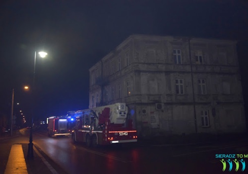 Nocna interwencja JRG, zapaliła się sadza w przewodzie kominowym