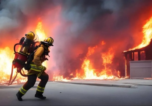 Pożar budynku. Zginęły dwie osoby