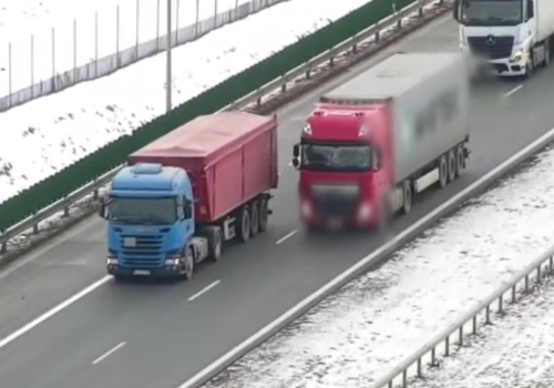 Działania „Truck & Bus” w powiecie ryckim. Blisko 60 kontroli i zatrzymane prawo jazdy kierowcy busa pod działaniem alkoholu