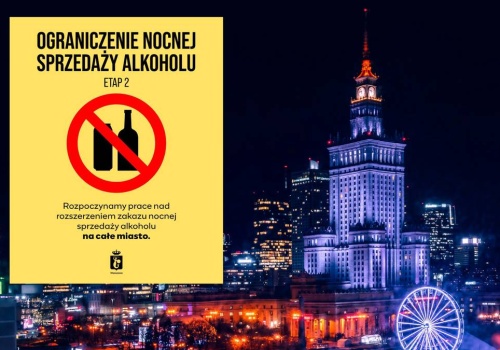Nocna prohibicja w Warszawie. Prezydent pokazał pierwsze statystyki