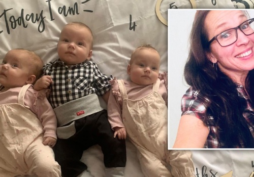 Urodziła trojaczki w wieku 50 lat. Jej historia wywołała sensację