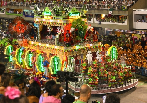 Początek karnawału w brazylijskim Rio