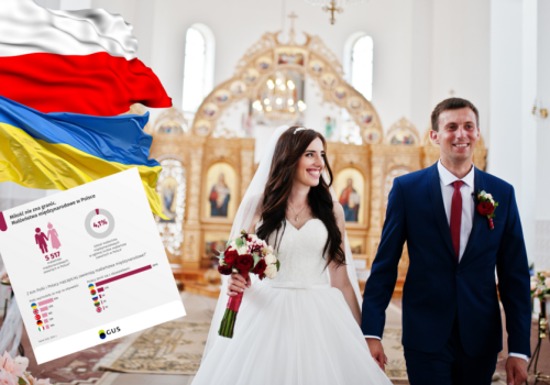 Polacy zakochali się w Ukrainkach, Polki w Ukraińcach znacznie mniej. Małżeństwa międzynarodowe w Polsce