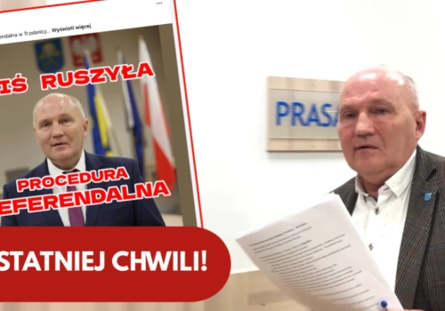 PILNE: Ruszyła procedura referendalna w Trzebnicy