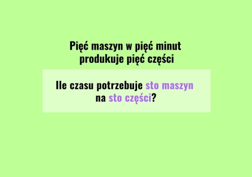 Jedna zagadka, a tak miesza w głowie. Odpowiedź jest prostsza, niż myślisz