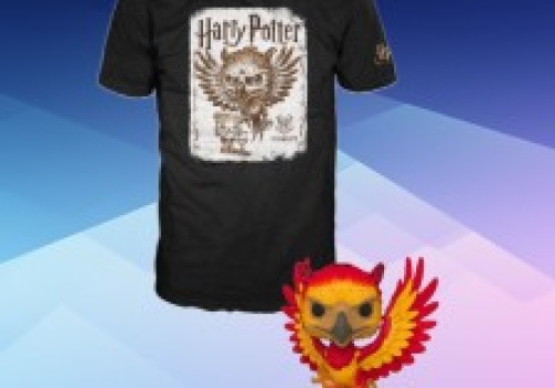 Zestaw z figurką Funko POP! Harry Potter Feniks Fawkes + koszulka za 44,99 zł w Media Expert