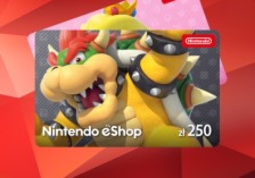 Tanie zakupy w Nintendo eShop. Doładowanie 250 PLN za 219 zł, 500 PLN za 465 zł w Kinguinie!