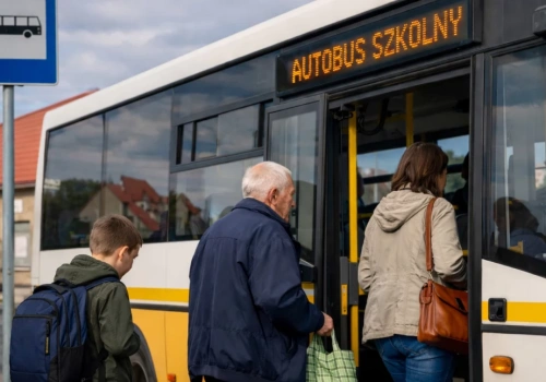 Autobus szkolny także dla mieszkańców