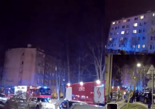 Ognisty piątek trzynastego w Rzeszowie. Wybuch niepozornego przedmiotu ściągnął 5 wozów strażackich