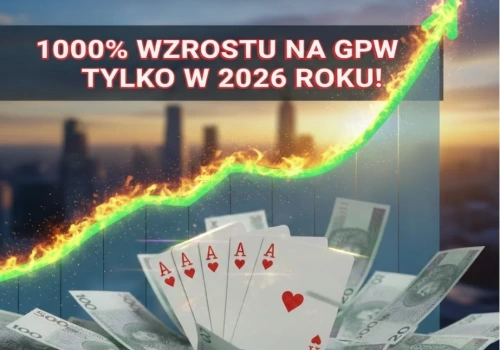 +1000% zysku na GPW w 2026 roku! TOP 5 atomowych akcji mogących zrobić z Ciebie milionera!