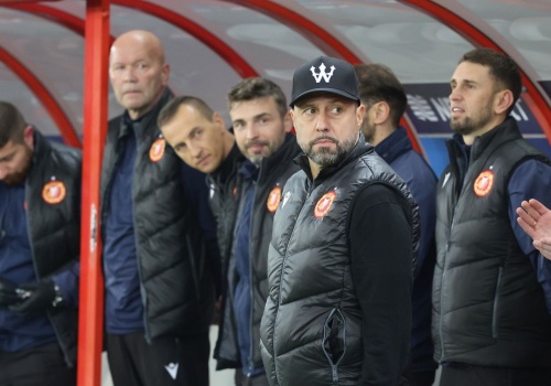 Trener Widzewa jest świadomy krytyki. 