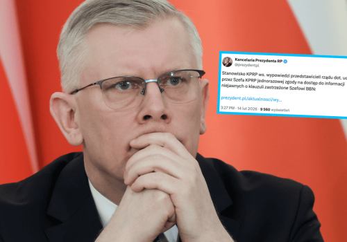 Była 15:27, kiedy Kancelaria Prezydenta wydała komunikat. To odpowiedź na zarzuty