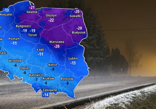 Zima była w odwrocie tylko na chwilę. Na termometrach -20 stopni