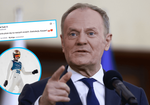 Tomasiak zdobył medal, Tusk komentuje. Dwa zdania wywołały burzę