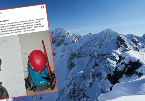 Zaginął turysta w Tatrach. Szedł na Orlą Perć od Zawratu