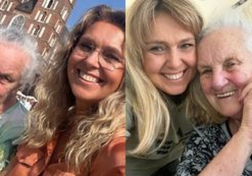 Ewa Wachowicz łączy pracę z troską o mamę. 