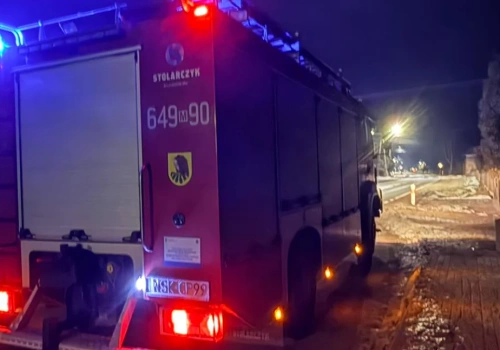 Pożar sadzy w Sokołowie Podlaskim. Strażacy interweniowali na ul. Wesołej