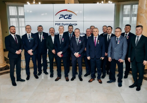 Pracownicy PGE Dystrybucja Oddział Lublin otrzymali odznaczenia państwowe i resortowe