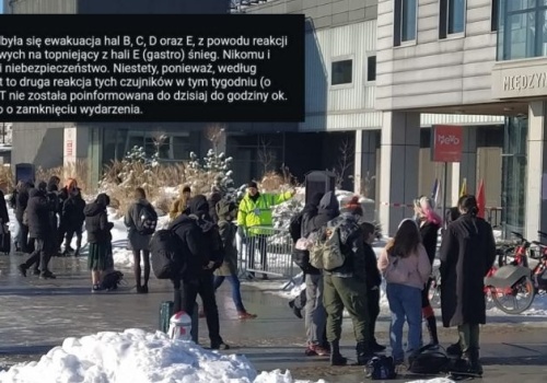 Odwołano wielki festiwal w AmberExpo. Powodem mógł być zalegający na dachu obiektu śnieg