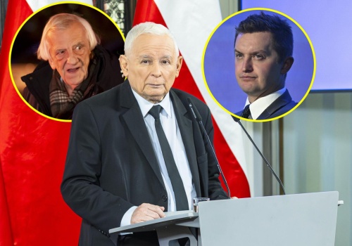 Jarosław Kaczyński wyzdrowiał i pogroził palcem. Kto się nie posłucha, skończy karie…