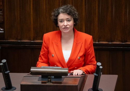 Żukowska staje w obronie Scheuring-Wielgus po szokujących słowach o Nawrockim. „Nie życzy śmierci”