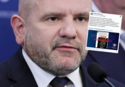 Ostra reakcja policji na wpis posła PiS. 