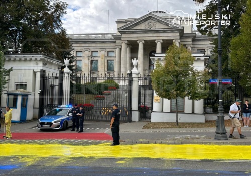 W poniedziałek zgromadzenie na Belwederskiej pod Ambasadą Rosji. Możliwe zmiany w komunikacji