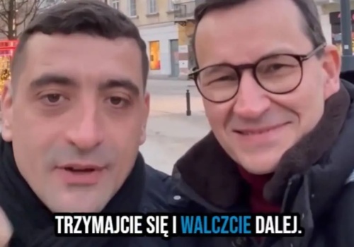 Morawiecki spotkał się z Georgesem Simionem. Rumuński polityk zwrócił się do polskich patriotów