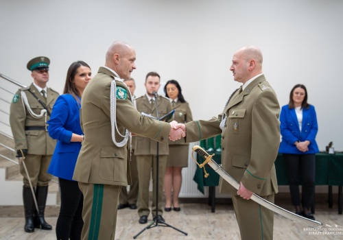 Pożegnanie z mundurem. Dziewięciu pograniczników BiOSG udaje się na emeryturę