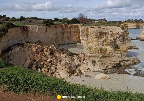 Włochy straciły atrakcję turystyczną. Łuk Miłości runął po walentynkach