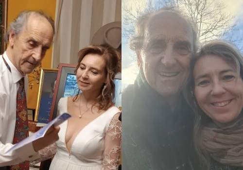 81-letni Tomaszewski poślubił młodszą o 34 lata kobietę. Wyjawił, co stanie się z jego majątkiem